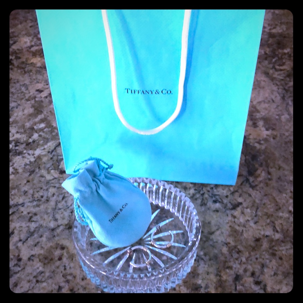 Tiffany & Co hoop earrings